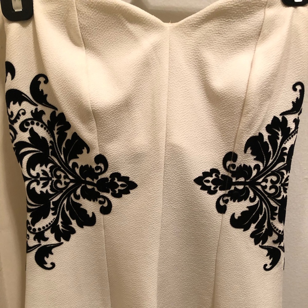Black and white bustier top purchased from Macy’s…never worn! Super chic!
